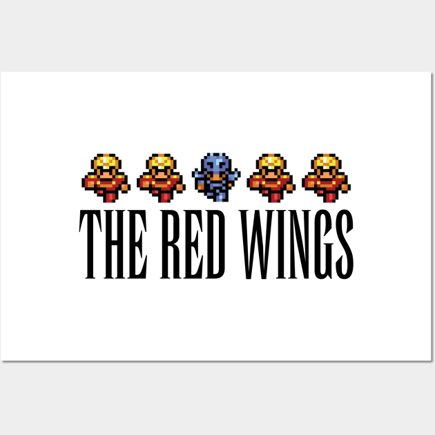 The Red Wings Wall Art by inotyler